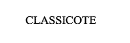 CLASSICOTE trademark