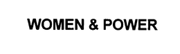 WOMEN & POWER trademark