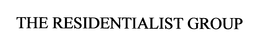 THE RESIDENTIALIST GROUP trademark