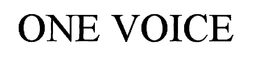 ONE VOICE trademark