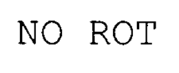 NO ROT trademark