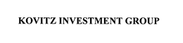 KOVITZ INVESTMENT GROUP trademark