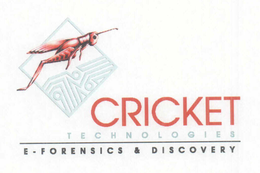 CRICKET TECHNOLOGIES E - FORENSICS & DISCOVERY trademark