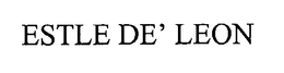 ESTLE DE' LEON trademark