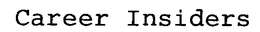 CAREER INSIDERS trademark
