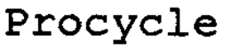 PROCYCLE trademark