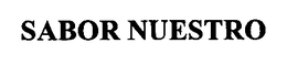 SABOR NUESTRO trademark