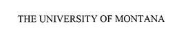 THE UNIVERSITY OF MONTANA trademark