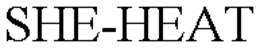 SHE-HEAT trademark