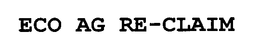 ECO AG RE-CLAIM trademark