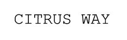 CITRUS WAY trademark