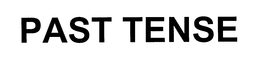 PAST TENSE trademark