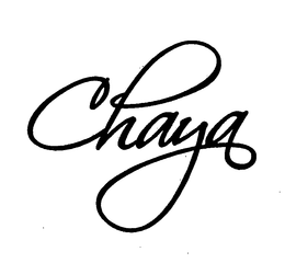 CHAYA trademark