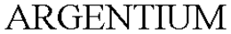 ARGENTIUM trademark