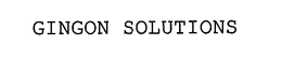 GINGON SOLUTIONS trademark