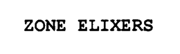 ZONE ELIXERS trademark