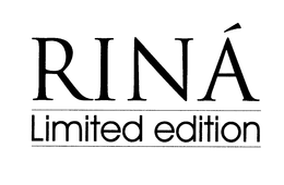 RINÁ LIMITED EDITION trademark