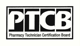 PTCB PHARMACY TECHNICIAN CERTIFICATION BOARD trademark