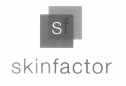 SF SKINFACTOR trademark