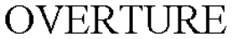 OVERTURE trademark