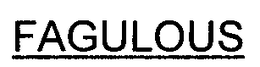 FAGULOUS trademark