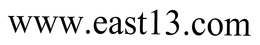 WWW.EAST13.COM trademark