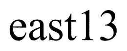 EAST 13 trademark