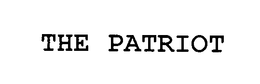 THE PATRIOT trademark
