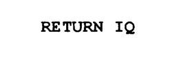 RETURN IQ trademark