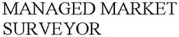 MANAGED MARKET SURVEYOR trademark
