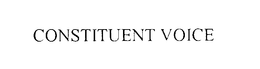 CONSTITUENT VOICE trademark