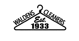 WALDENS CLEANERS EST. 1933 trademark