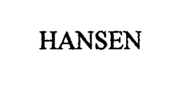 HANSEN trademark