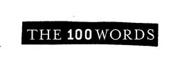 THE 100 WORDS trademark
