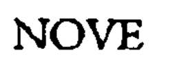NOVE trademark