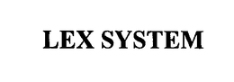 LEX SYSTEM trademark