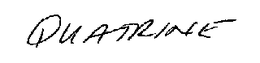 QUATRINE trademark