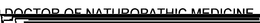 DOCTOR OF NATUROPATHIC MEDICINE trademark