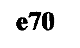 E70 trademark