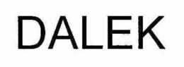 DALEK trademark