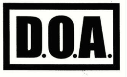D.O.A. trademark
