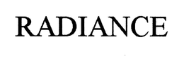 RADIANCE trademark