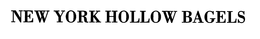 NEW YORK HOLLOW BAGELS trademark
