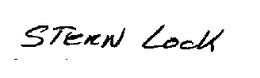 STERN LOCK trademark
