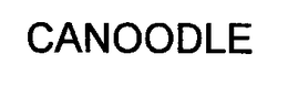CANOODLE trademark