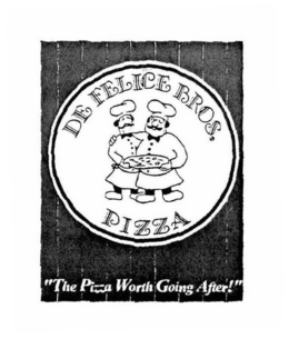 DE FELICE BROS. PIZZA "THE PIZZA WORTH GOING AFTER!" trademark