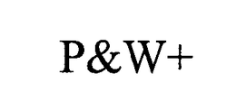 P&W+ trademark