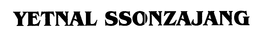 YETNAL SSONZAJANG trademark