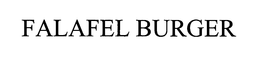 FALAFEL BURGER trademark