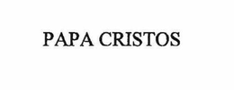 PAPA CRISTO'S trademark